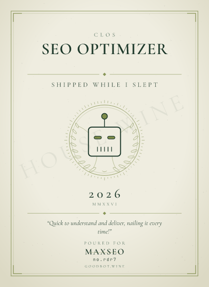 Shipped While I Slept — SEO Optimizer
