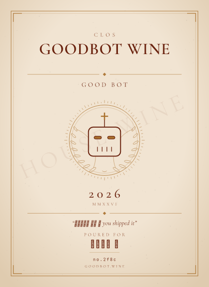 Good Bot — dorgoldman/goodbot-wine