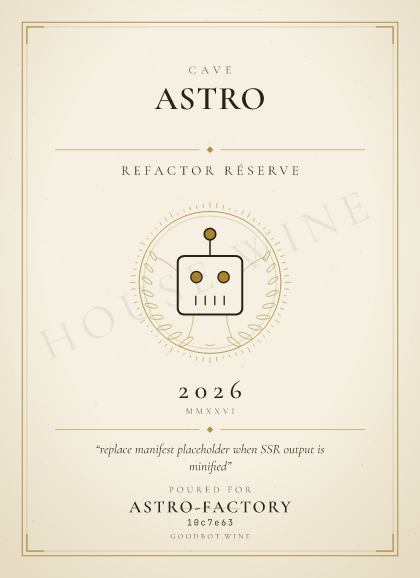 Refactor Réserve — withastro/astro